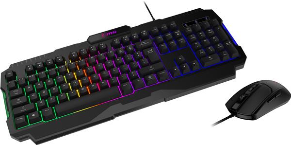 MSI Forge GK100 Combo – Gaming RGB Keyboard & Mouse Set