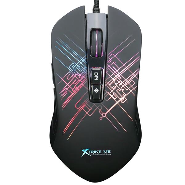 Xtrike Me GM-510 7D gaming mouse,with RGB backlight, DPI: 800-1600-2400-3200-4800-6400