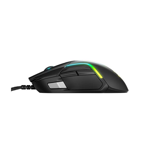 SteelSeries Rival 5 Gaming Mouse – FPS, MOBA, MMO, Battle Royale – 18,000 CPI TrueMove Air Optical Sensor – 9 Programmable Buttons – 85g Competitive Weight – Brilliant PrismSync RGB Lighting