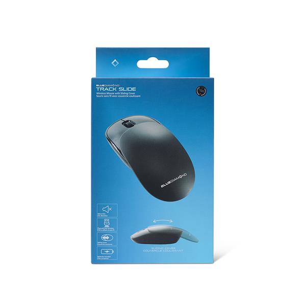 Track Slide Wireless 2.4GHz Travel Mouse (GD7821)