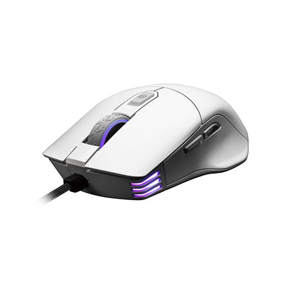 EVGA X12 Gaming Mouse, 8k, Wired, White, Customizable, Dual Sensor, 16,000 DPI, 5 Profiles, 8 Buttons, Ambidextrous Light Weight, RGB, 905-W1-12WH-KR