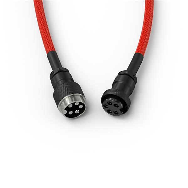 Glorious USB-C Coiled Cable - Crimson (GLO-CBL-COIL-RED)