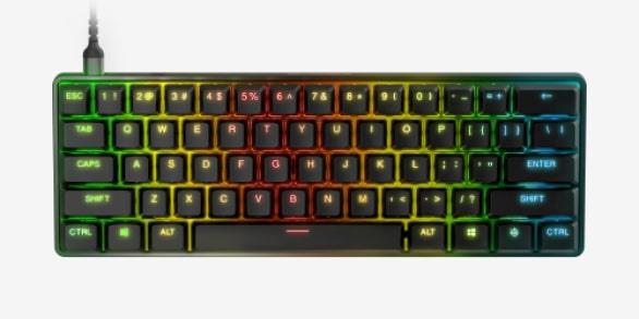 STEELSERIES Apex 9 Mini Mechanical Gaming Keyboard  - 60% form factor(Open Box)