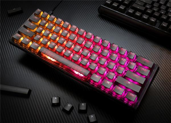 DUCKY ONE 3 Aura RGB Black - Mini - Brown