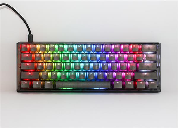 DUCKY ONE 3 Aura RGB Black - Mini - Brown