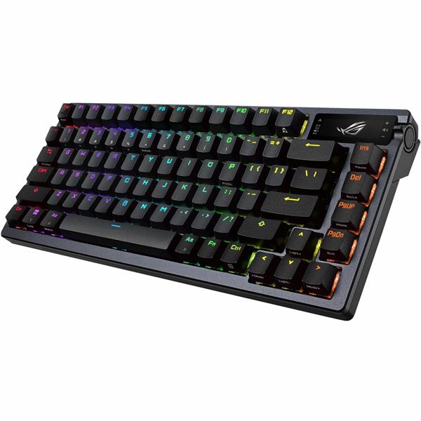 ASUS ROG Azoth 75 Wireless DIY Custom Gaming Keyboard- RGB Black(Open Box)