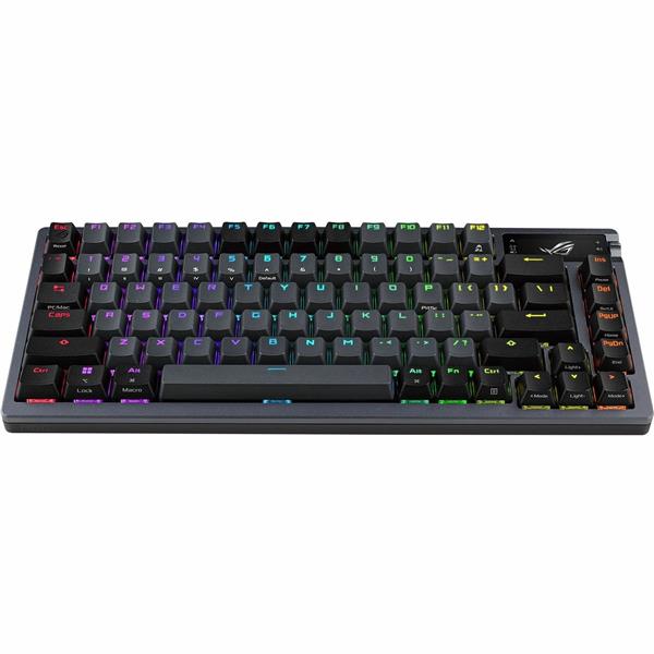 ASUS ROG Azoth 75 Wireless DIY Custom Gaming Keyboard- RGB Black