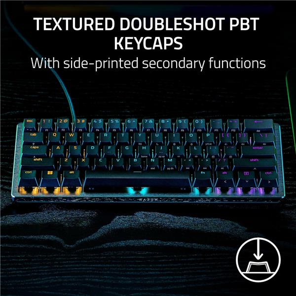 Razer Huntsman V3 Pro Mini - 60% Analog Optical Esports Keyboard