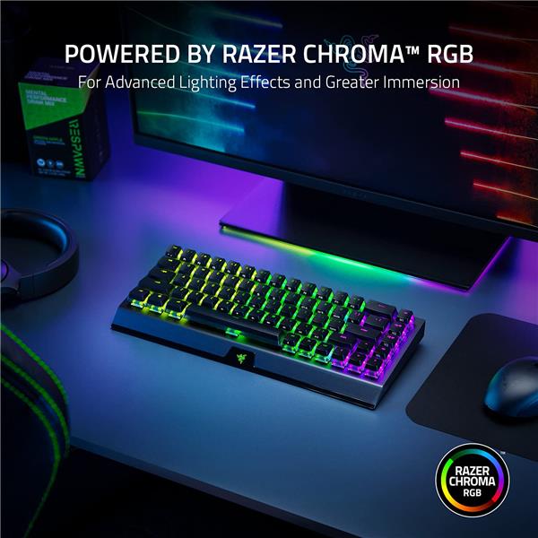 RAZER BlackWidow V4 Mini HyperSpeed Wireless Gaming Keyboard