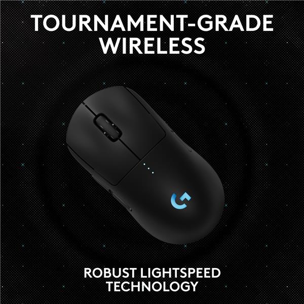 LOGITECH G PRO 2 LIGHTSPEED Wireless Gaming Mouse- Black