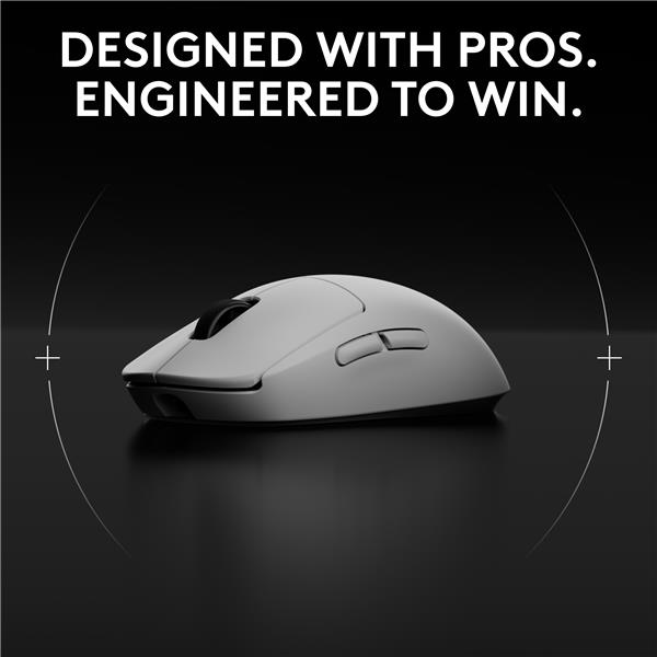 LOGITECH G PRO 2 LIGHTSPEED Wireless Gaming Mouse- White