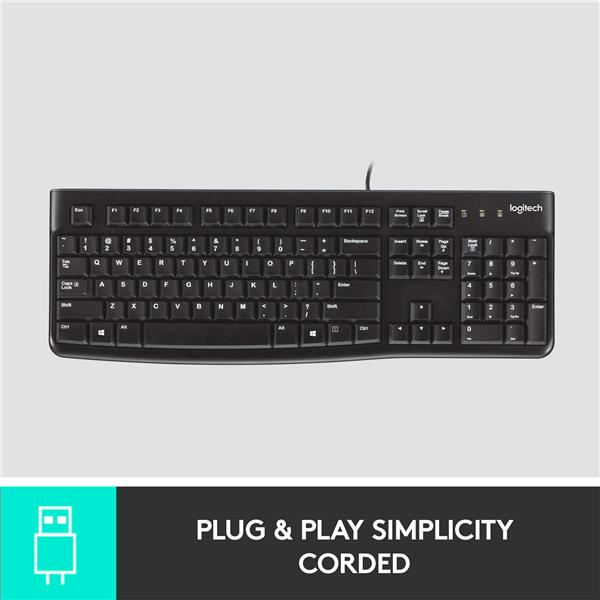 LOGITECH K120 USB Keyboard