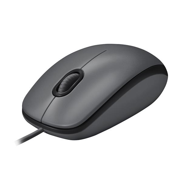 LOGITECH M100 - mouse - USB - black(Open Box)