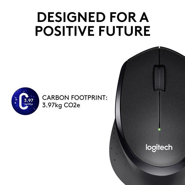 LOGITECH M330 Silent Plus Wireless Mouse - Black(Open Box)