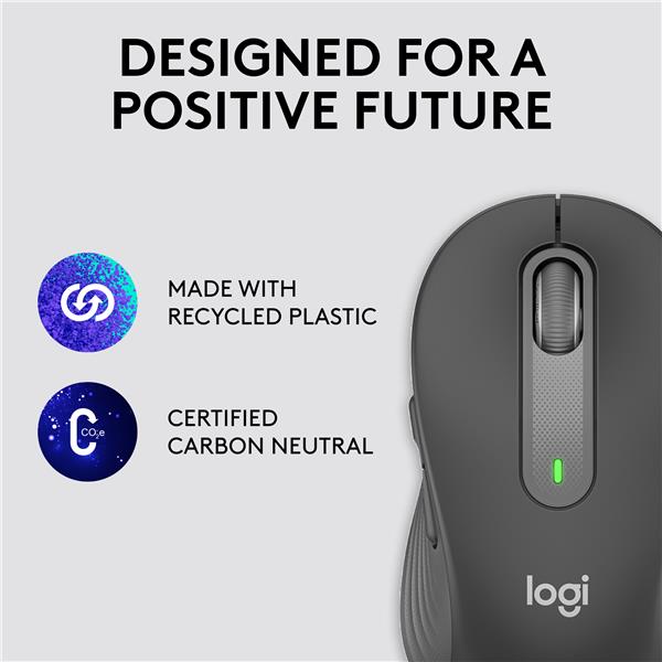 LOGITECH Signature M650 L Wireless Mouse - Graphite