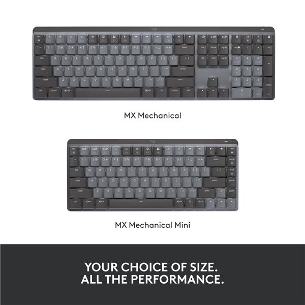 LOGITECH  MX Mechanical Wireless Keyboard (Tactile Quiet Switches)(Open Box)