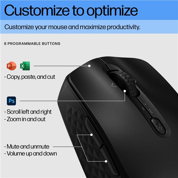 HP 420 Programmable Wireless Bluetooth Mouse