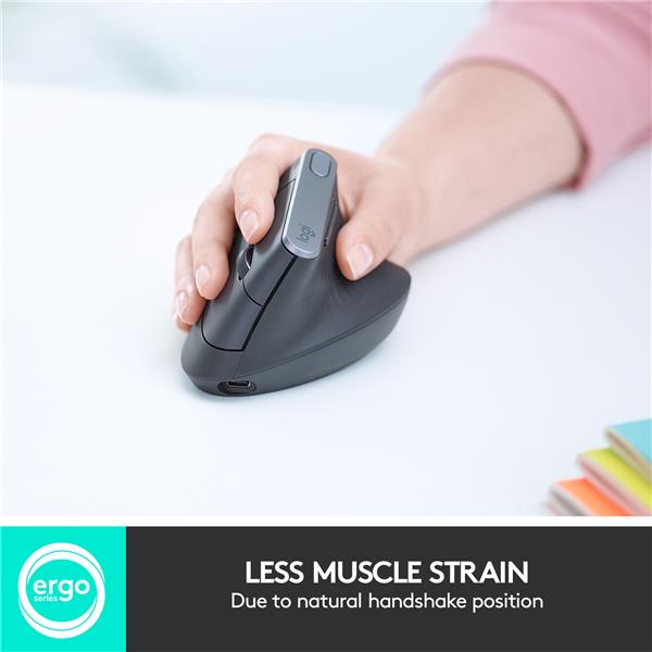 LOGITECH MX Vertical Advanced Ergonomic Mouse(Open Box)