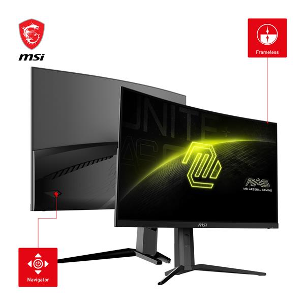 MSI MAG 31.5" 4K VA Curve 1500R 160Hz 1ms(MPRT) Gaming Monitor