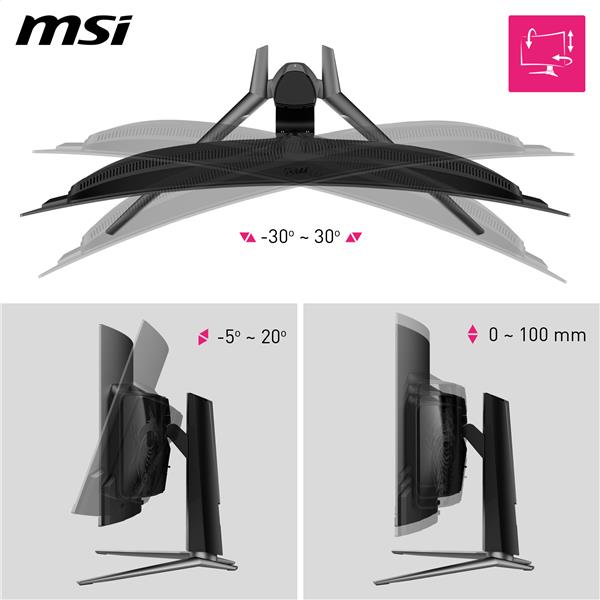 MSI MPG 341CQPX QD-OLED 34" UWQHD Curved QD-OLED 240Hz 0.03ms (GTG) Gm