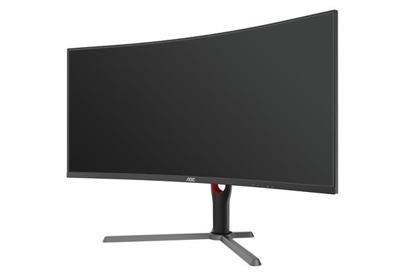 AOC 34" TFT 3440x1440 VA Curved 165Hz 1ms (MPRT) Gaming Monitor