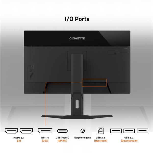 GIGABYTE M32UP 32" UHD SS IPS 160Hz 1ms (MPRT) Gaming Monitor