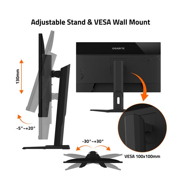 GIGABYTE M32UP 32" UHD SS IPS 160Hz 1ms (MPRT) Gaming Monitor