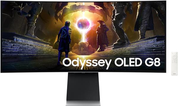 Samsung Odyssey 34" UWQHD Curved OLED 0.03ms(GTG) 175Hz Gaming Monitor