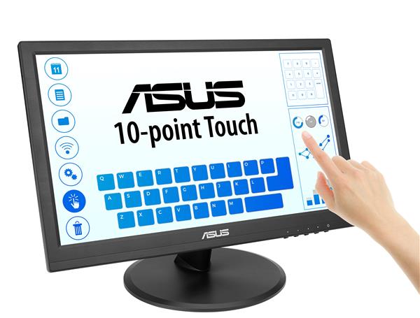 ASUS VT169HE 16" FHD 1920x1080 IPS 60Hz 5ms (GTG) Office Monitor