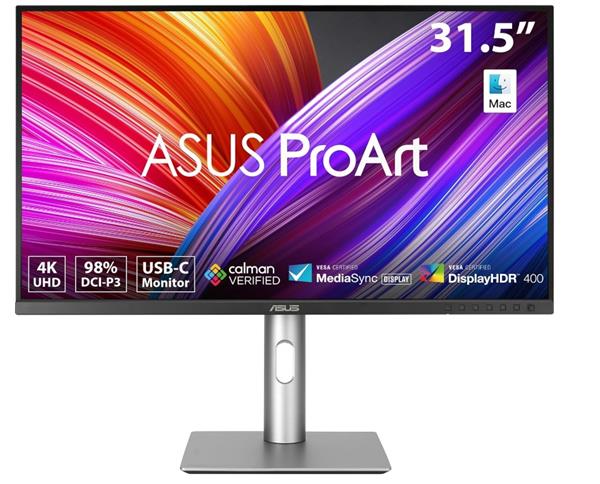 ASUS ProArt Display 32” IPS 4k 98% DCI-P3 Professional Monitor