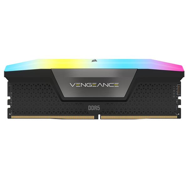 CORSAIR Vengeance RGB 32GB (2x16GB) DDR5 5200MHz CL40 Desktop Memory - Optimized for AMD EXPO (CMH32GX5M2B5200Z40K)