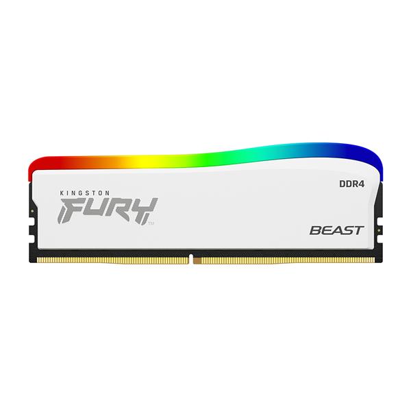 Kingston Fury Beast White RGB 16GB (2x8GB) {Speed (MHz)} White