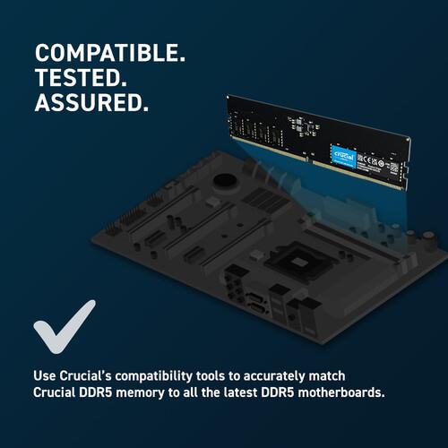 Crucial 16GB (1x16GB) DDR5 4800MHz(Open Box)