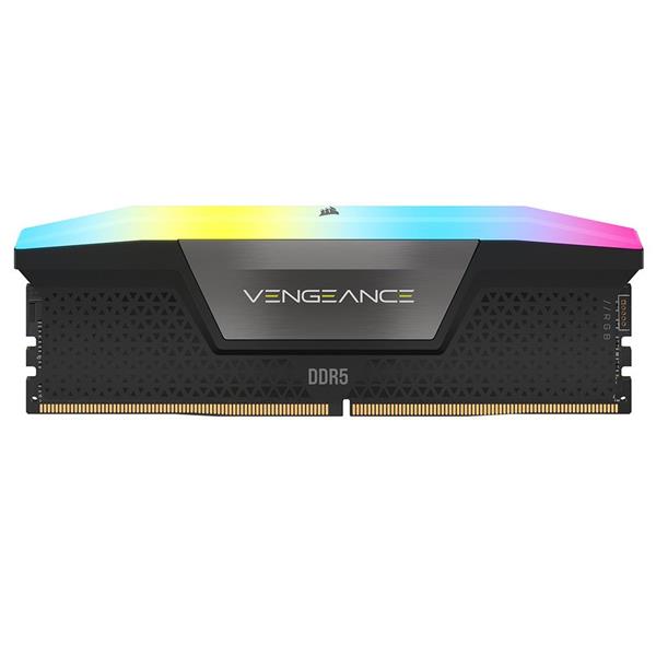 CORSAIR Vengeance RGB 64GB (2x32GB) DDR5 6000MHz CL40 Unbuffered