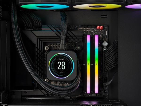 CORSAIR Vengeance RGB 64GB (2x32GB) DDR5 6000MHz CL40 Unbuffered