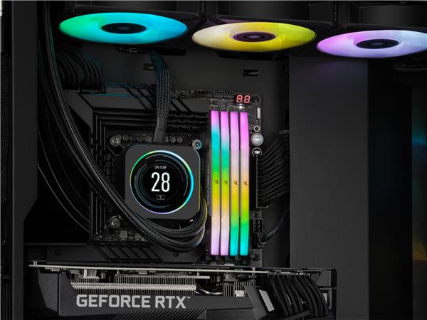 CORSAIR Vengeance RGB 192GB (4x48GB) DDR5 5200MHz CL38  Desktop Memory