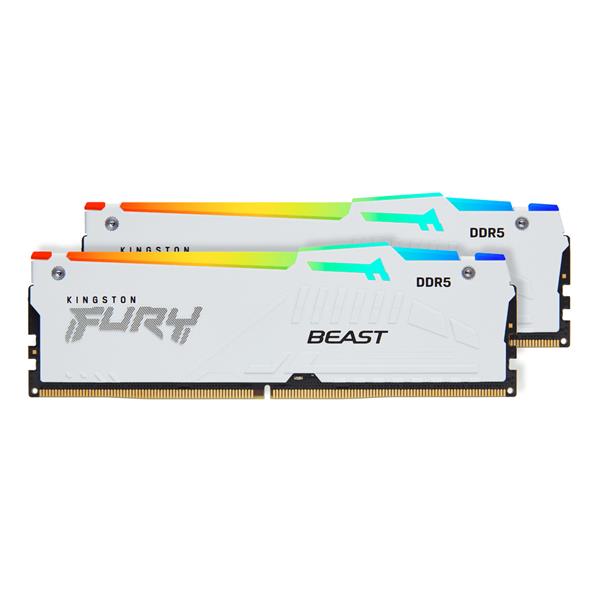KINGSTON FURY Beast RGB 32GB (2x16GB) DDR5 5600MHz CL36 UDIMM