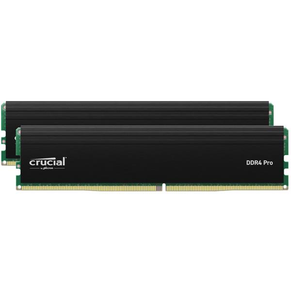 CRUCIAL Pro 64GB (2x32GB) DDR4 3200MHz CL22 UDIMM