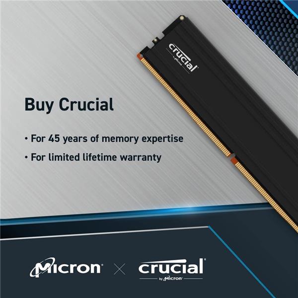 CRUCIAL Pro 64GB (2x32GB) DDR5 5600MHz CL46