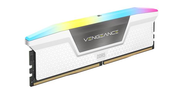 CORSAIR Vengeance RGB 64GB (2x32GB) DDR5 6000MHz CL30 White