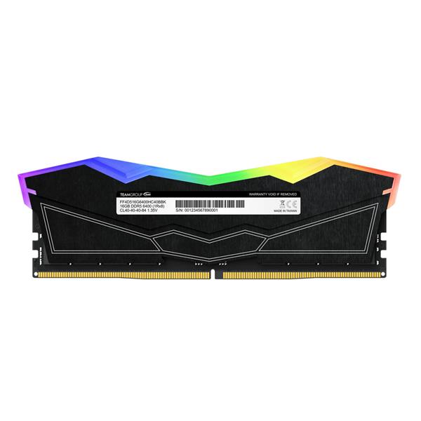 TeamGroup T-FORCE DELTA RGB 32GB (2x16GB) DDR5 6000MHz CL30 UDIMM(Open Box)