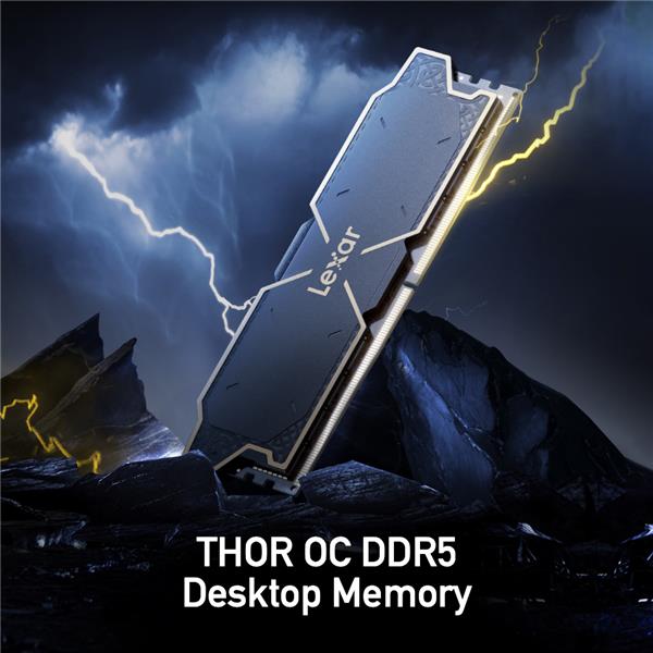 LEXAR THOR OC 32GB (2x16GB) DDR5 6000MHz CL32 UDIMM