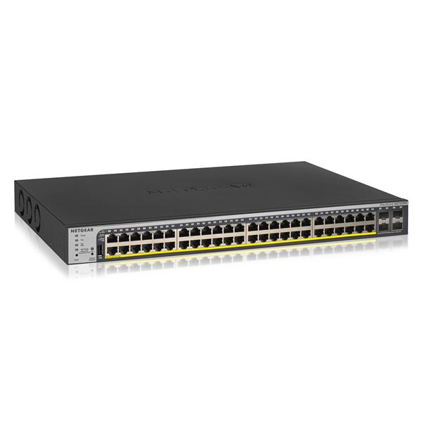 NETGEAR (GS752TPP-100NAS) Ethernet Switch 48-Port 380W PoE+