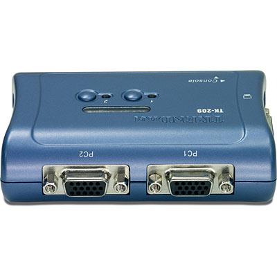 TRENDnet (TK-209K) 2-Port USB KVM Switch Kit w/ Audio(Open Box)