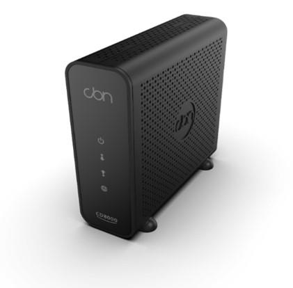 CBN CD8000 - CD8000 DOCSIS 3.1, 32x8 cable modem, 2 x Gigabit Ethernet LAN-  for use with TPIA ISPs on the Rogers cable network