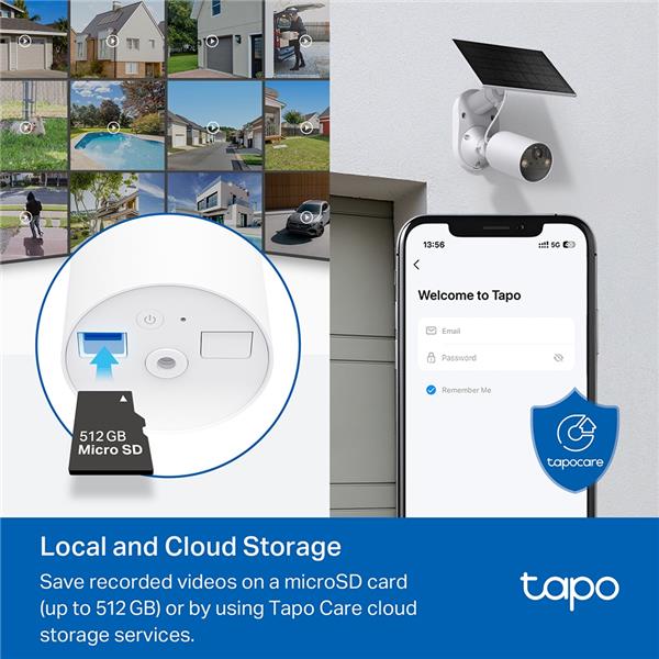 TP-Link Tapo C410 KIT, Solar-Powered Security Camera Kit