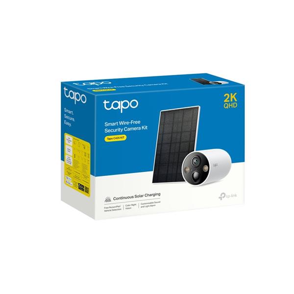 TP-Link Tapo C425 KIT, Solar-Powered Security Camera Kit