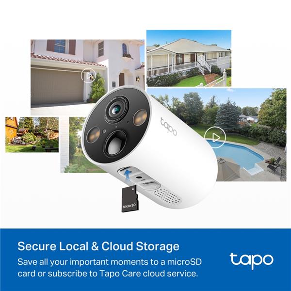 TP-Link Tapo C425 KIT, Solar-Powered Security Camera Kit