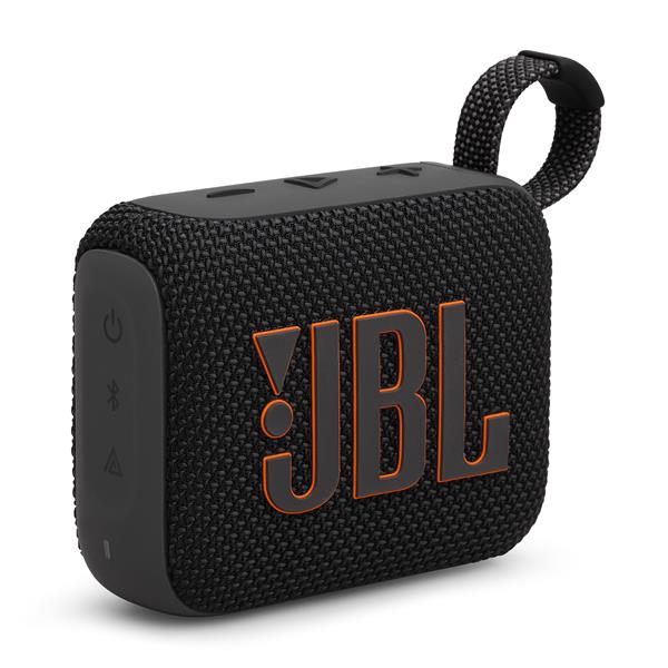 JBL Go 4 Ultra-Portable Waterproof Bluetooth Speaker, Black