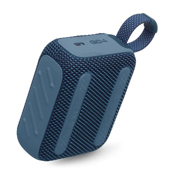 JBL Go 4 Ultra-Portable Waterproof Bluetooth Speaker, Blue